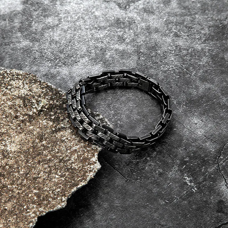 13.5mm Men Bracelets Vintage Chain