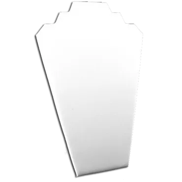 7606412 - WHITE FAUX LEATHER EASEL DISPLAY