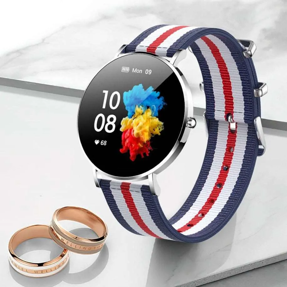 AllyWatch: The watch that connects the woman to her elegance.