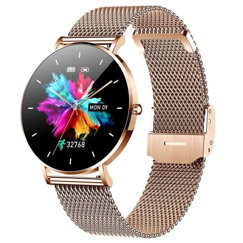 AllyWatch: The watch that connects the woman to her elegance.