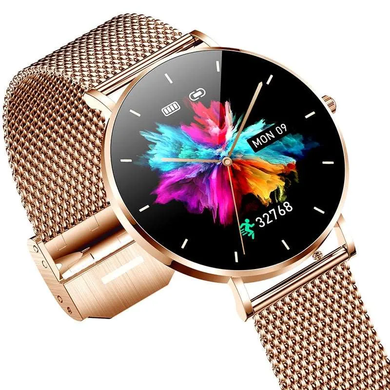 AllyWatch: The watch that connects the woman to her elegance.