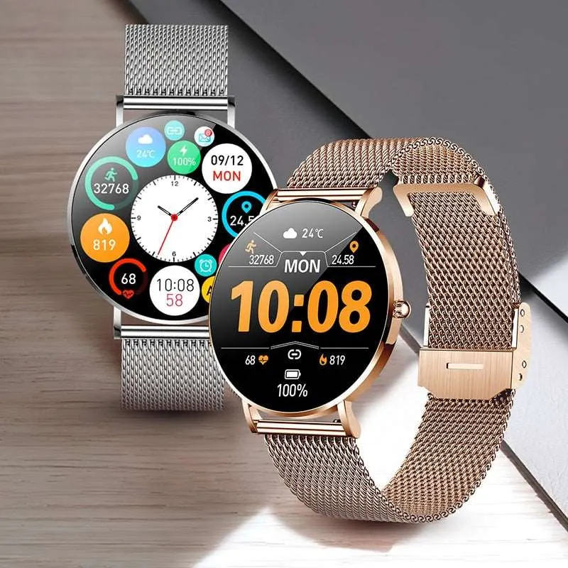 AllyWatch: The watch that connects the woman to her elegance.
