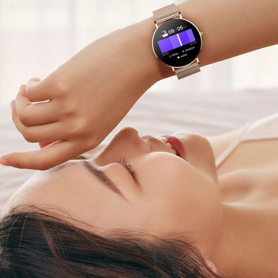 AllyWatch: The watch that connects the woman to her elegance.