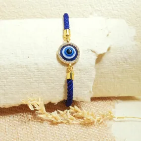 Blue Evil eye Thread Bracelet