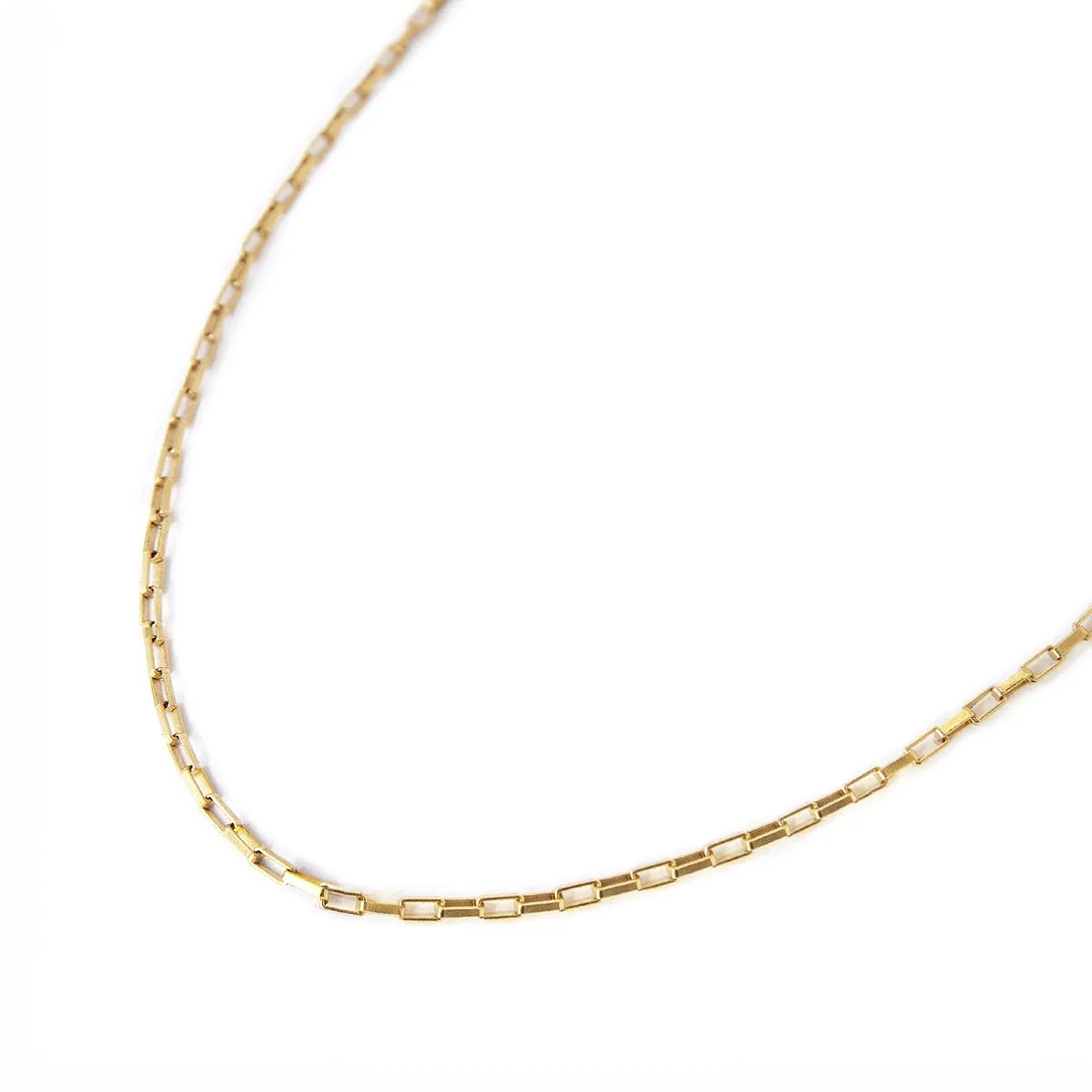 Box Link Chain Necklace