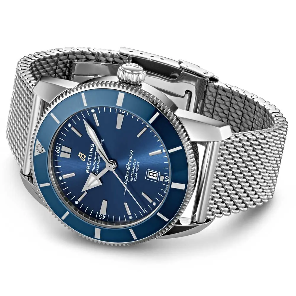 Breitling Superocean Heritage B20 46mm Blue Dial Automatic Gents Watch AB2020161C1A1