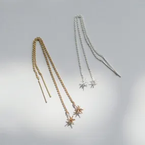 Bright Star Threader Earrings