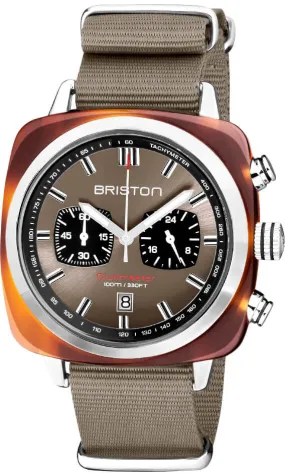 BRIS Watch Clubmaster Classic SpORSt Grey Taupe