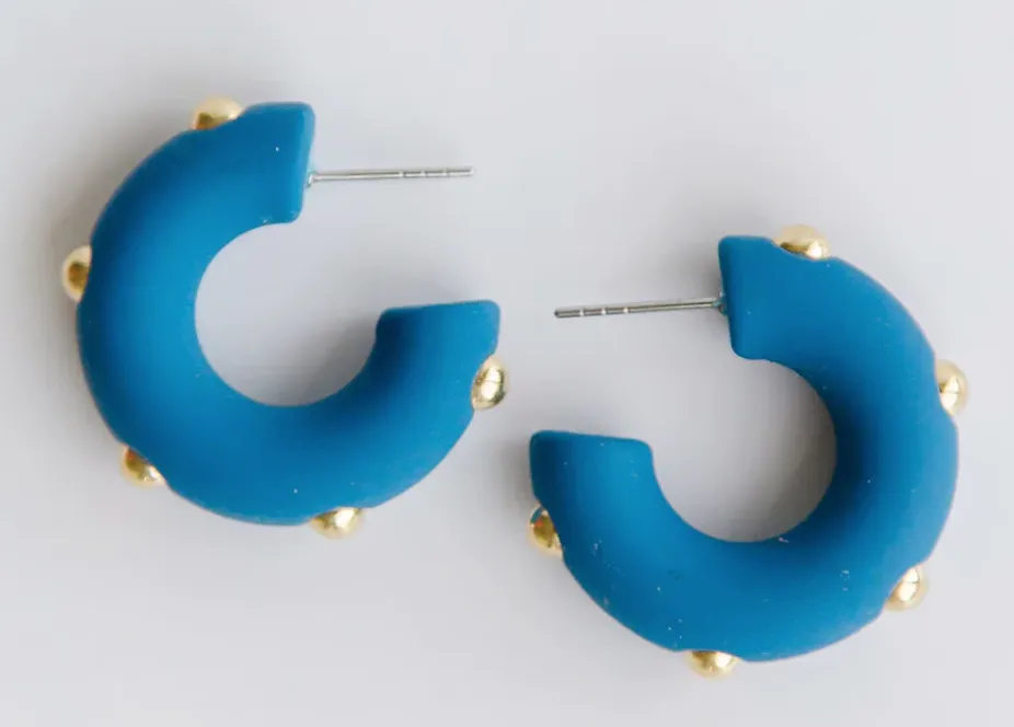 Candace Hoop Earrings In Small Medium Or Large