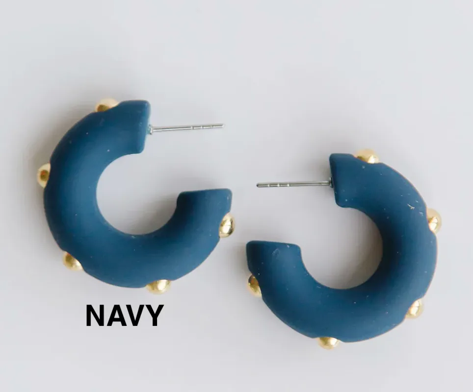 Candace Hoop Earrings In Small Medium Or Large