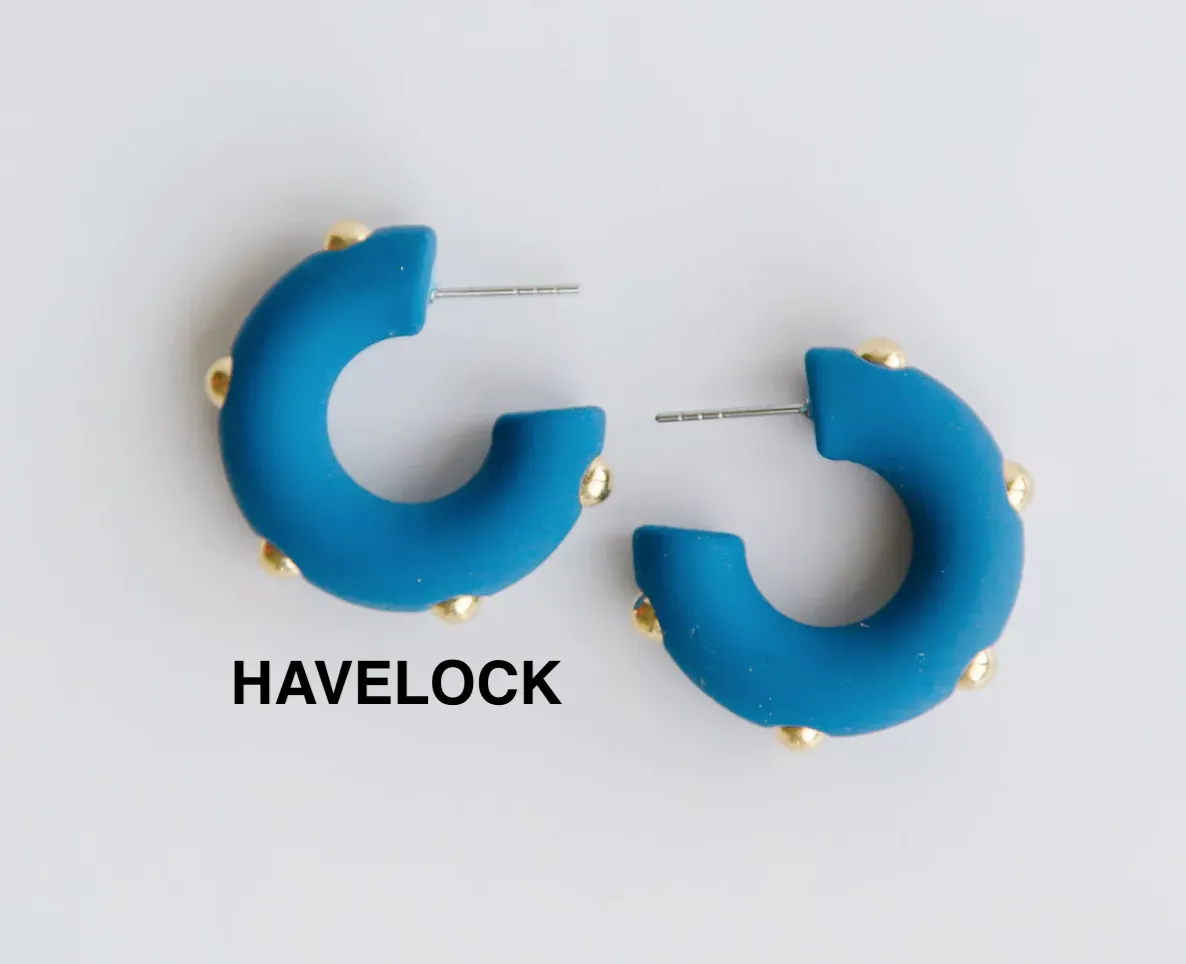 Candace Hoop Earrings In Small Medium Or Large
