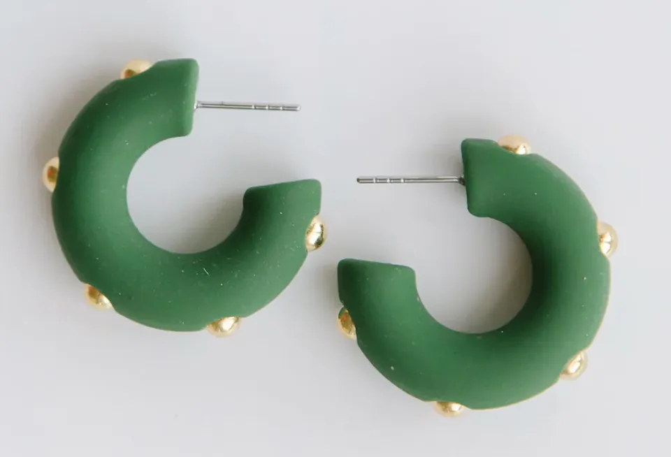 Candace Hoop Earrings In Small Medium Or Large