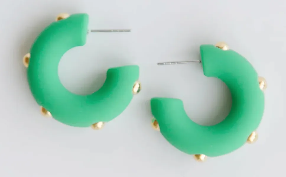 Candace Hoop Earrings In Small Medium Or Large