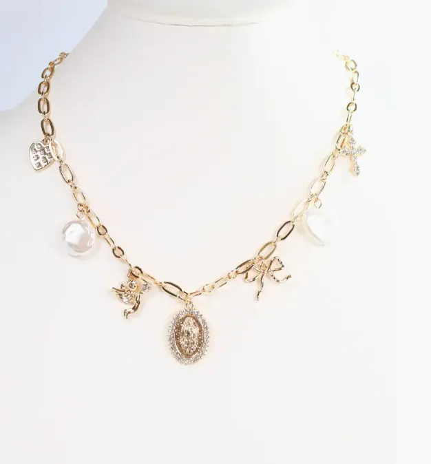 Caroline Hill Mante Charm Necklace