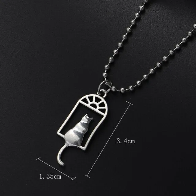 Chic Gothic Hearts Jesus Retro Necklaces