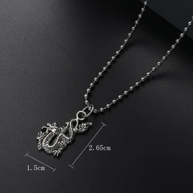 Chic Gothic Hearts Jesus Retro Necklaces