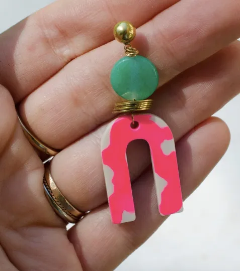 Colorful Modern Earrings