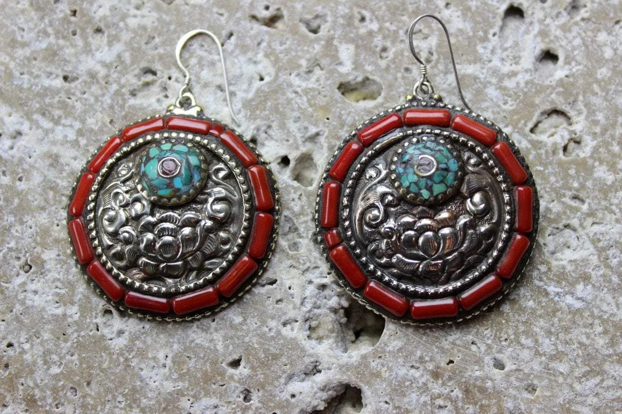 DharmaShop Tibetan Earrings