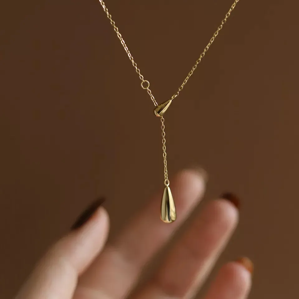 Drop Tassel Necklace
