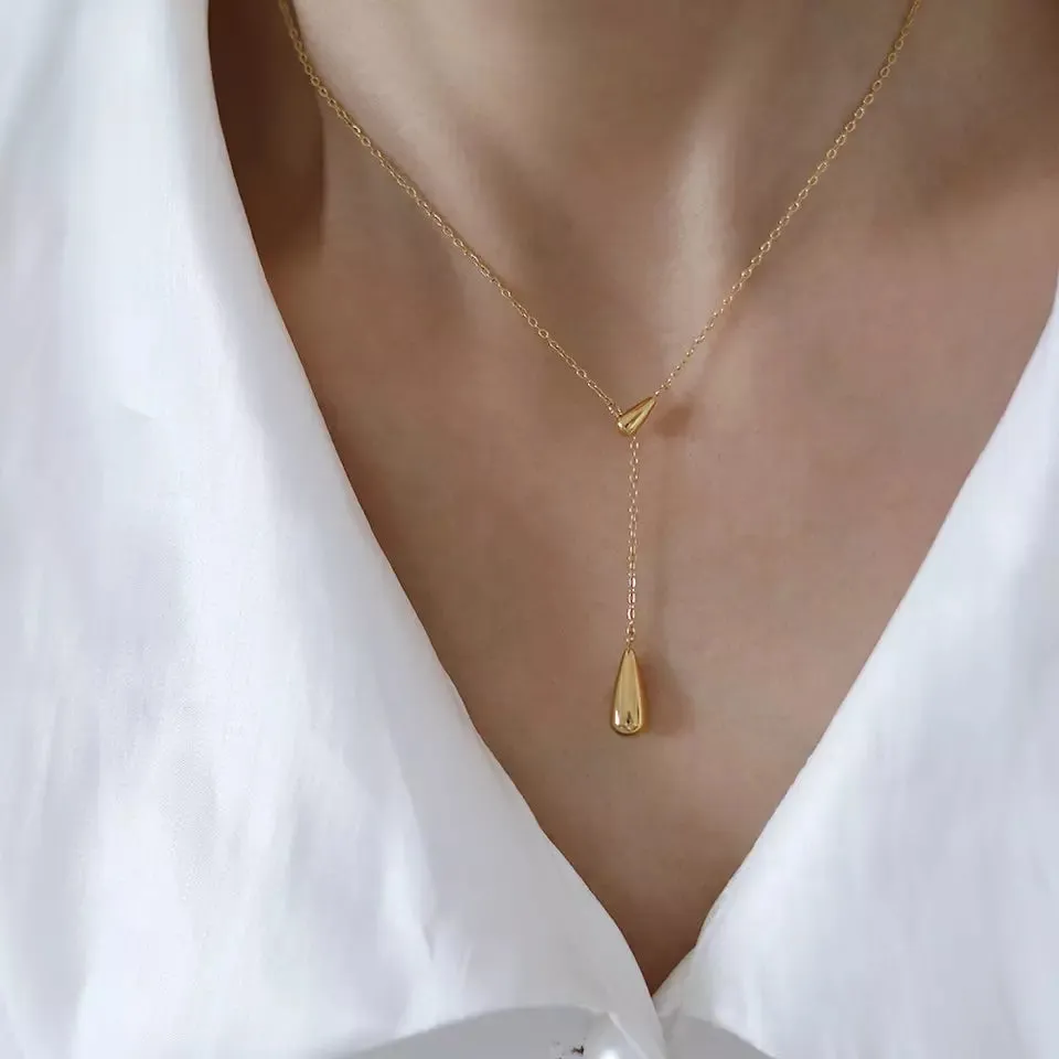 Drop Tassel Necklace