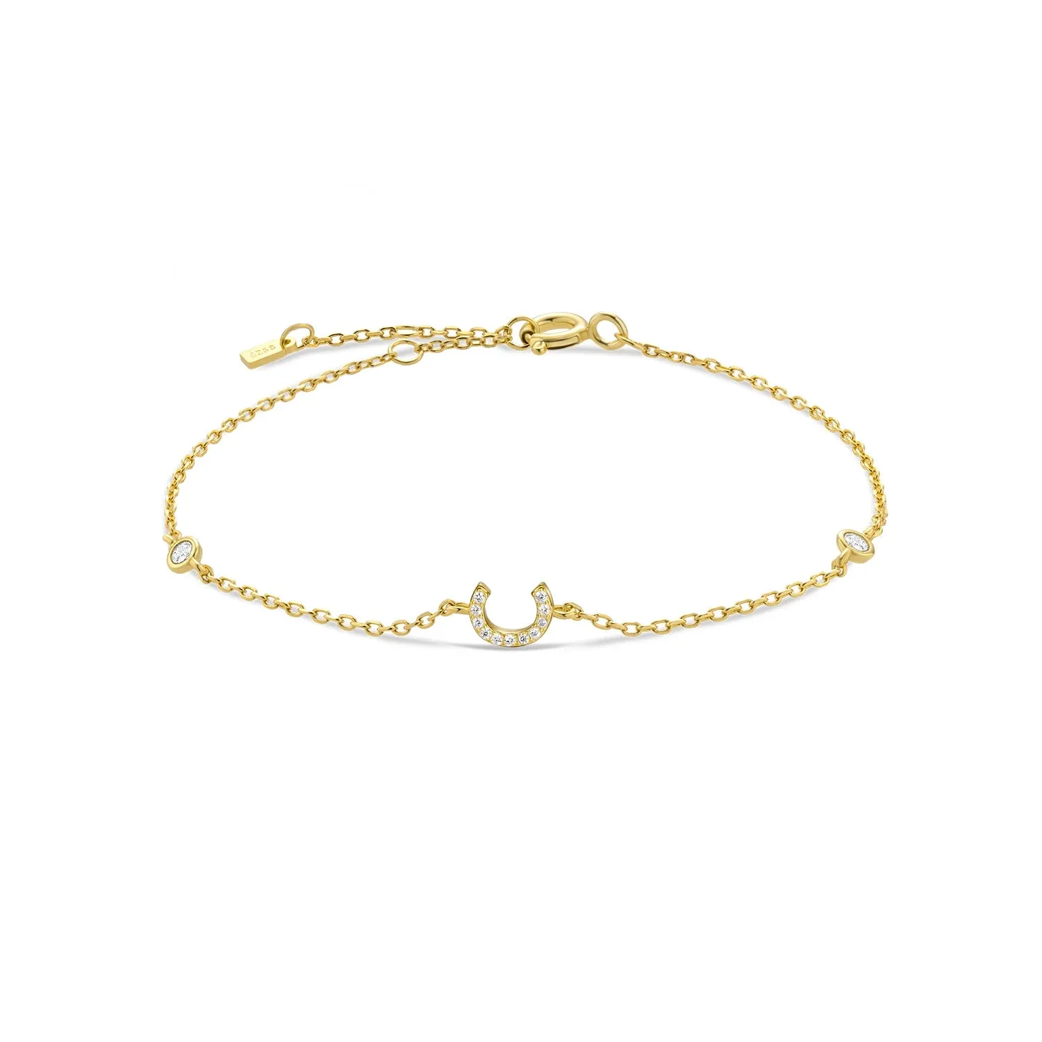 Exquisite Crystal Initials Alphabet Letters 925 Sterling Silver Chain Bracelets for Women Fine Jewelry Accessories