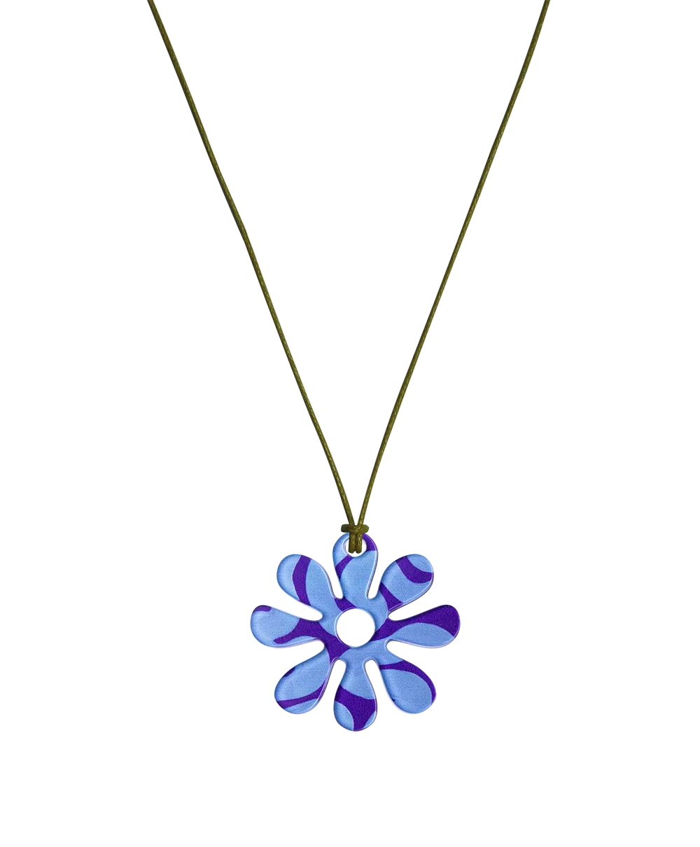 Fleurie La Danseuse Orange Necklace