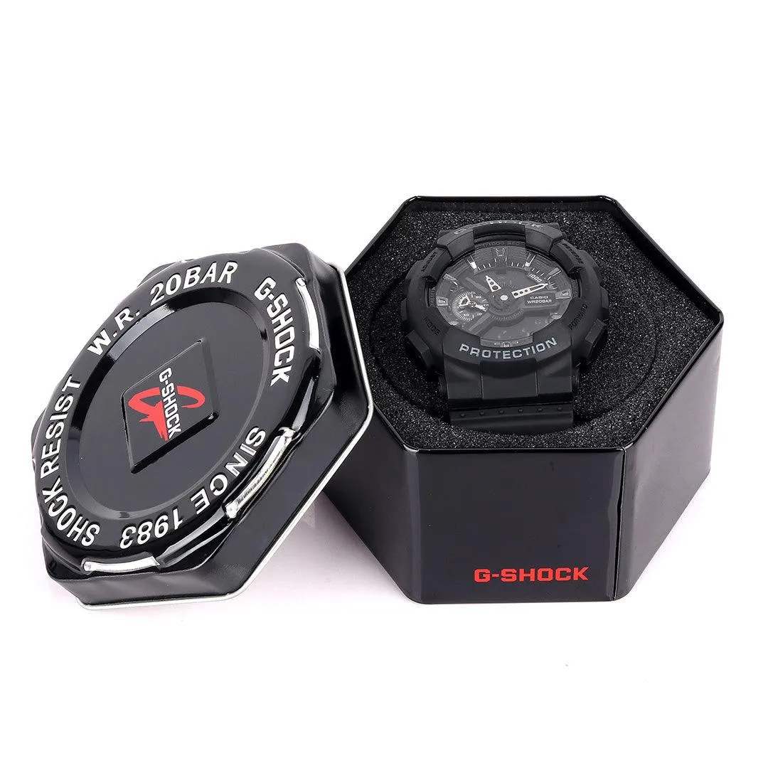 G Shock Casio GA-110 Men's Resin Strap Black Watch