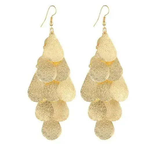 Gleaming Gold Earrings