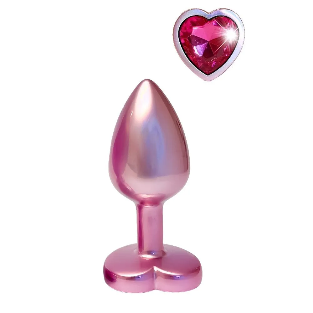 Gleaming Love Pearl Pink Plug korek analny S