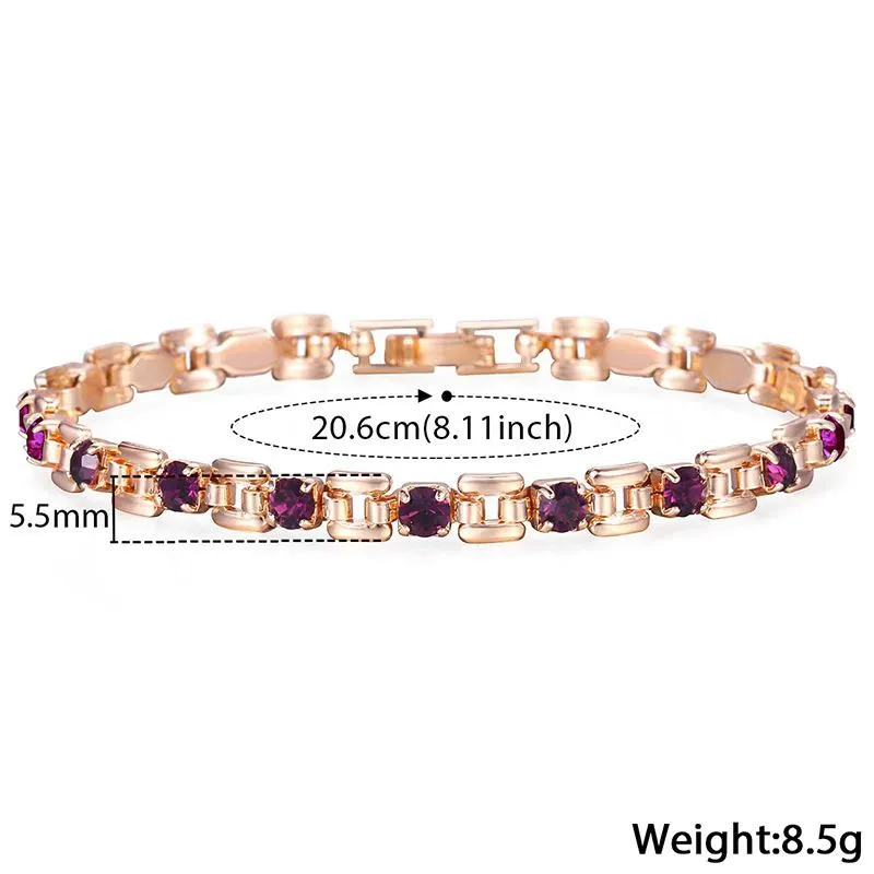 Gleaming Rhinestone Adorned Bracelet