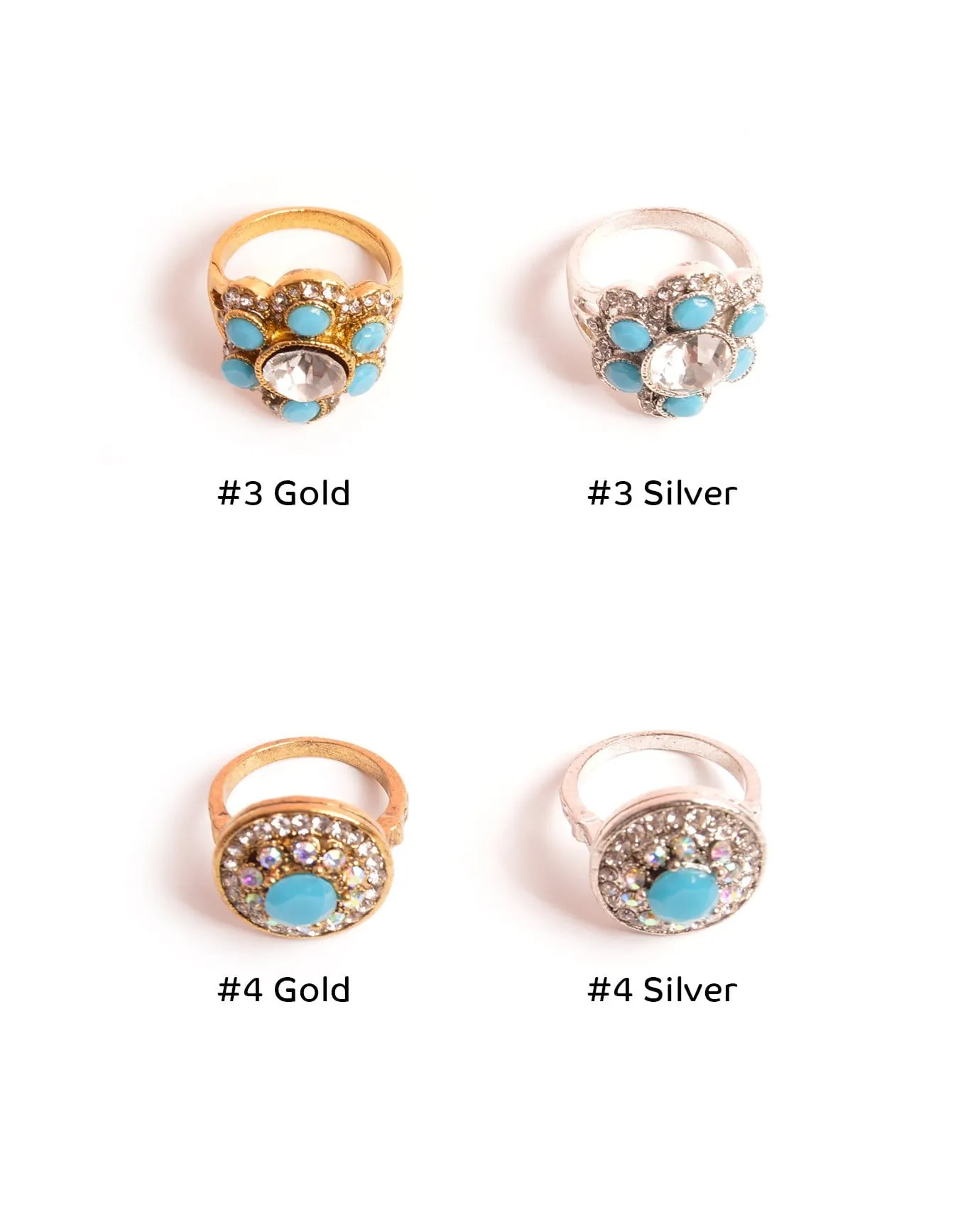 Gleaming Turquoise Ring