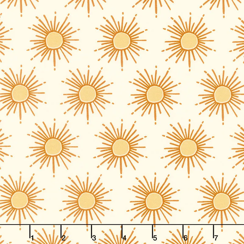 Gloria - Gleaming Sun Cream Yardage
