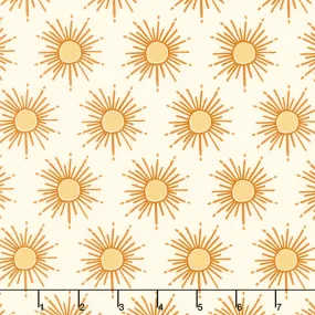Gloria - Gleaming Sun Cream Yardage