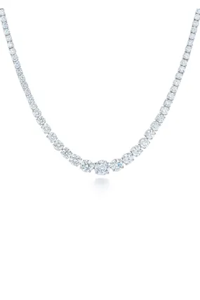 Graduating Diamond Riviera Necklace