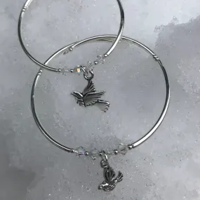 Holy Spirit Dove Charm Bracelet