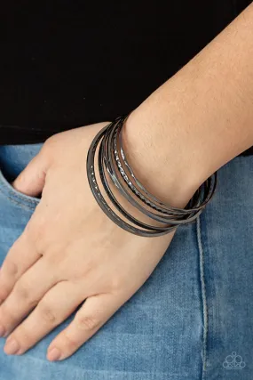 How So You Stack Up? - Black Bangles