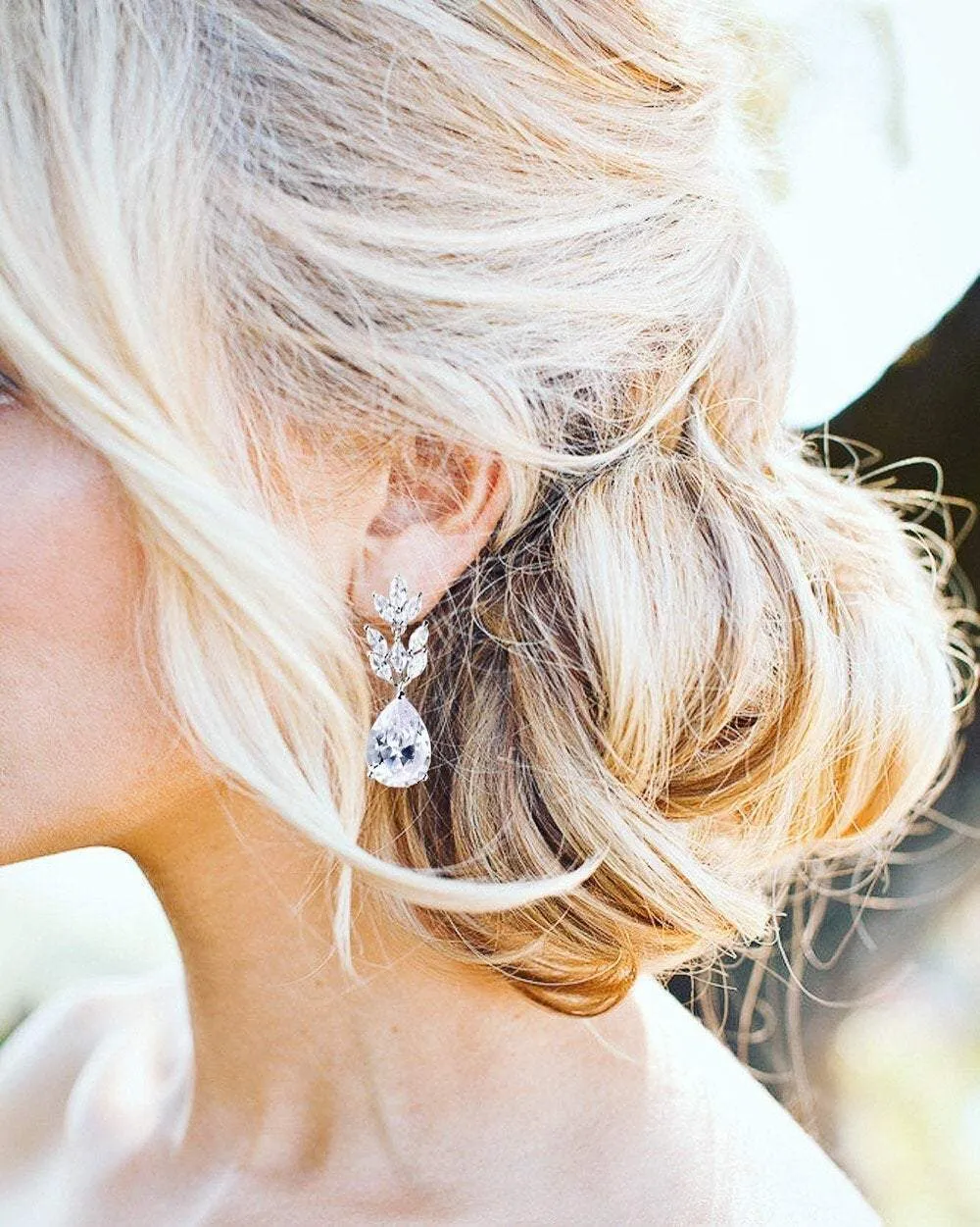 Jennifer - Crystal Bridal Necklace Set