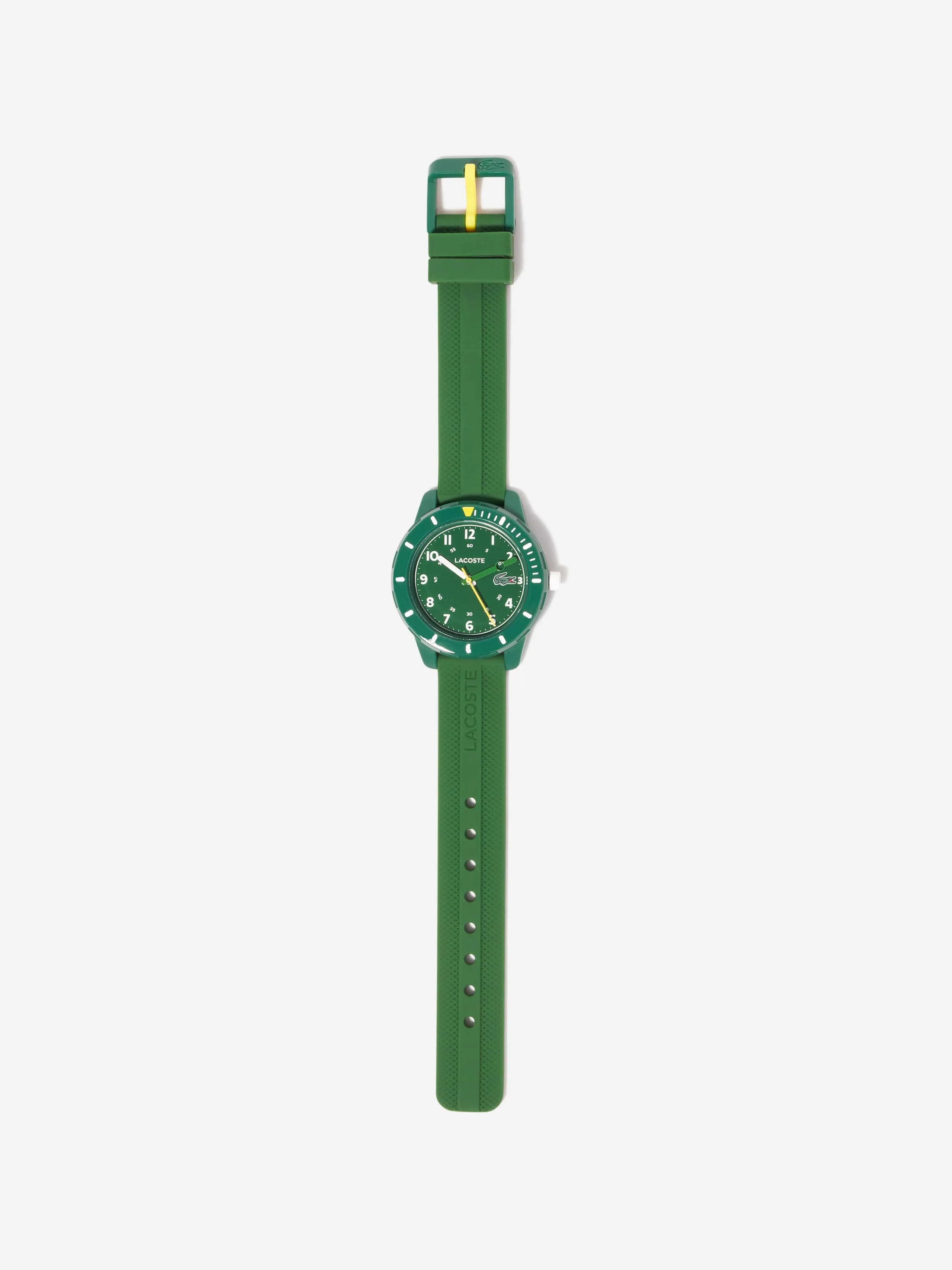 Lacoste Boys Mini Tennis-Sport Inspired Watch in Green (34 mm)