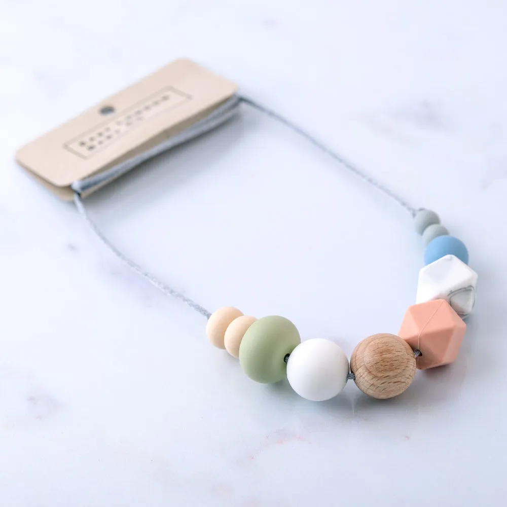 Leyton Teething Necklace by East London Baby Co