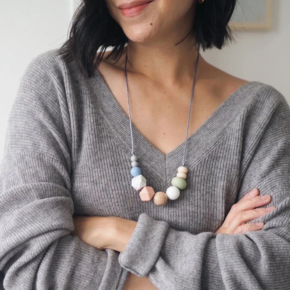 Leyton Teething Necklace by East London Baby Co