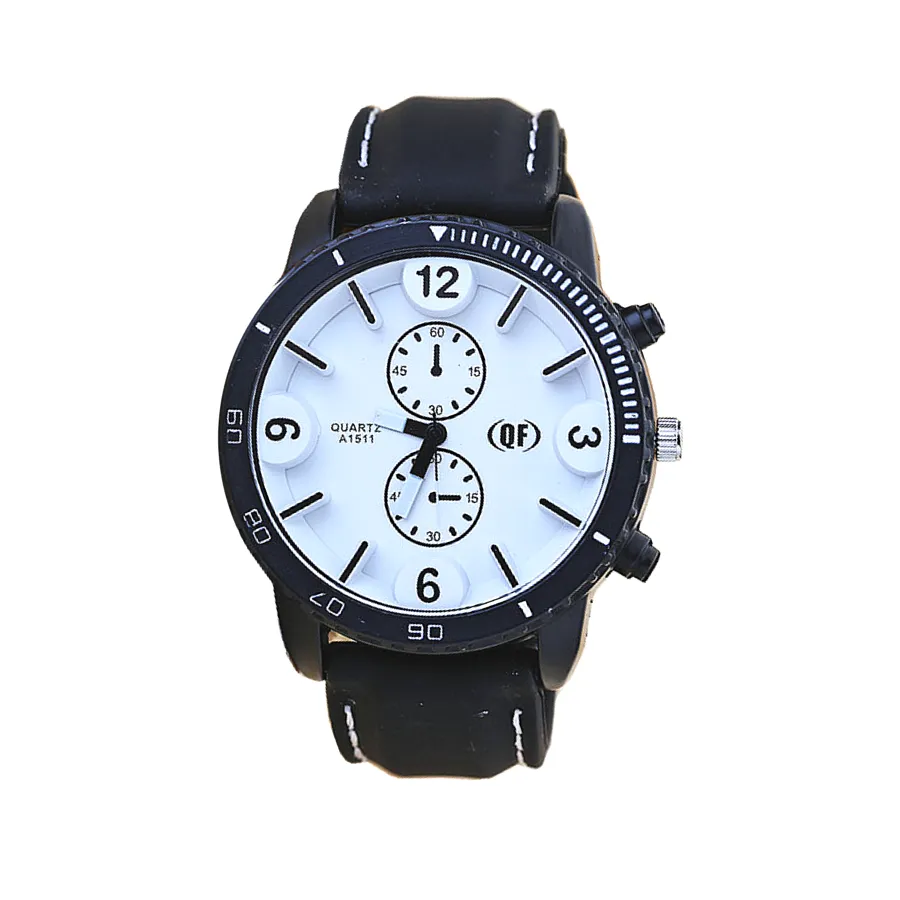 Maschio Men's Blue Leather Strap Watch