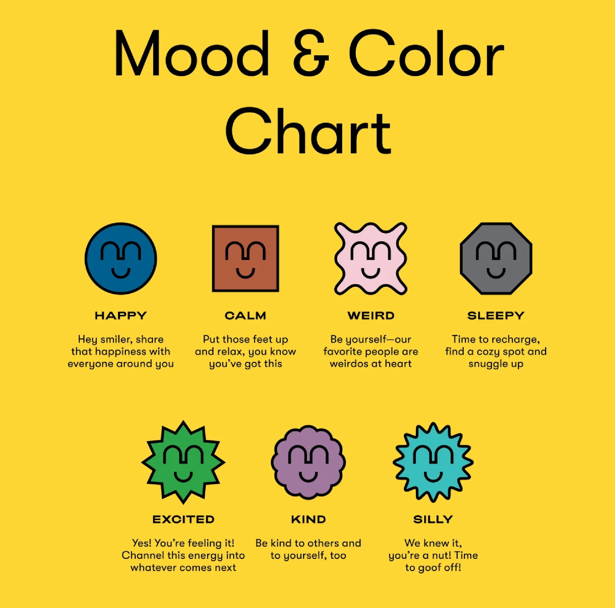 Me Time Double Mood Ring Set