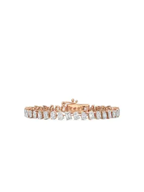 Multi-Shape Diamond Bracelet