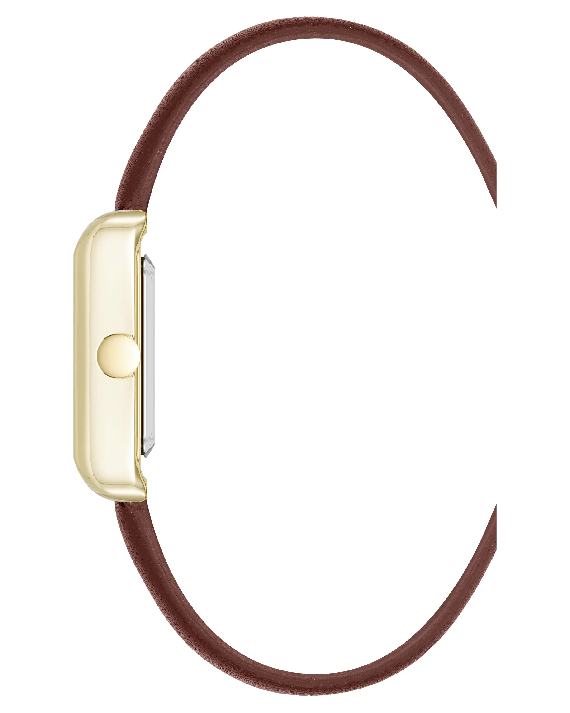 Nine West Womens Square Strap Watch