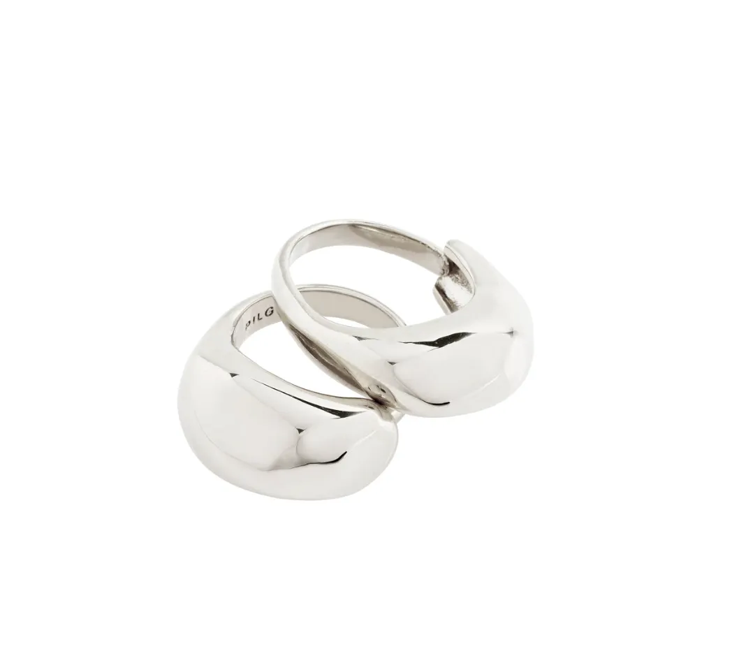 Pilgrim Light Ring 2in1 Silver