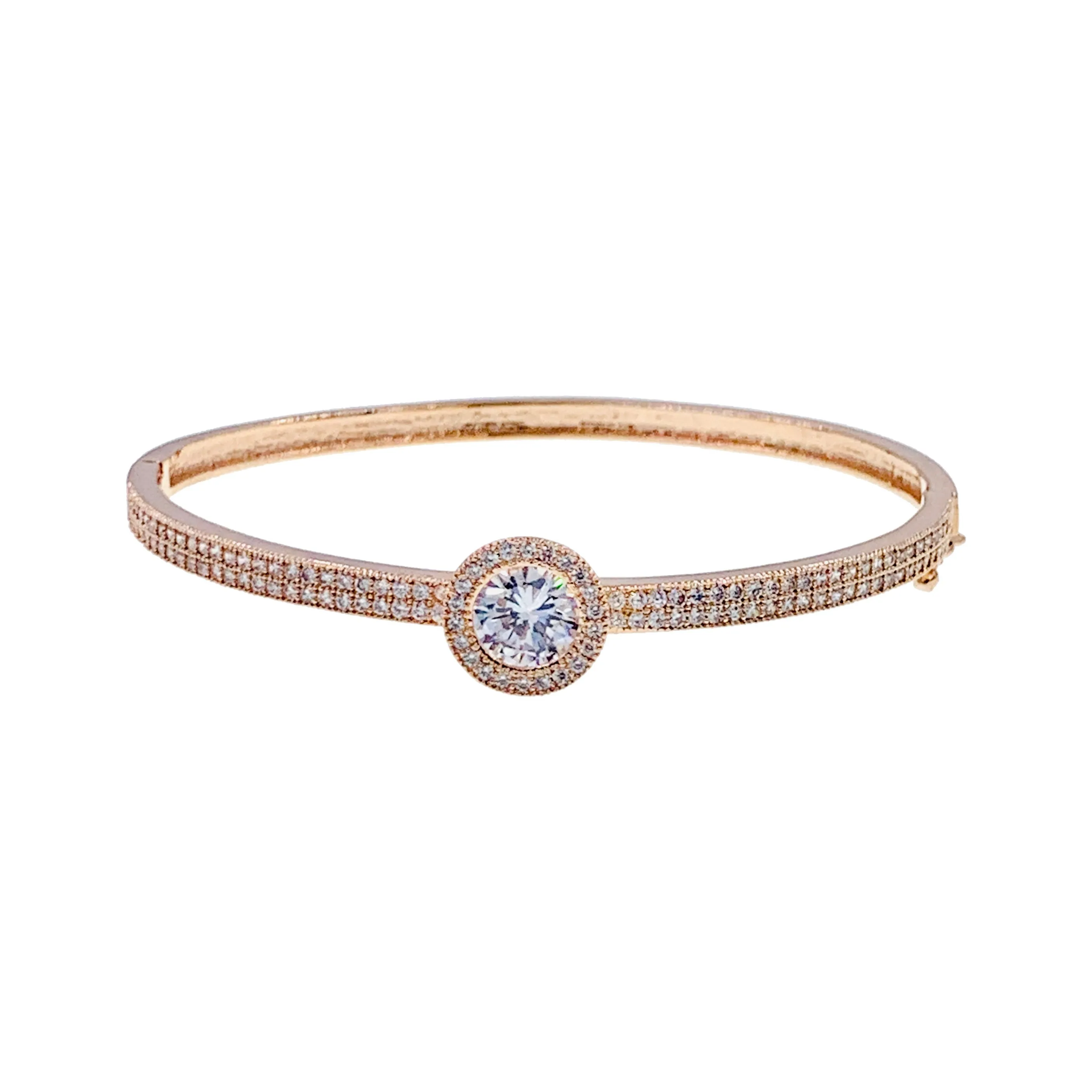 Polly Cubic Zirconia Bangle Bracelet