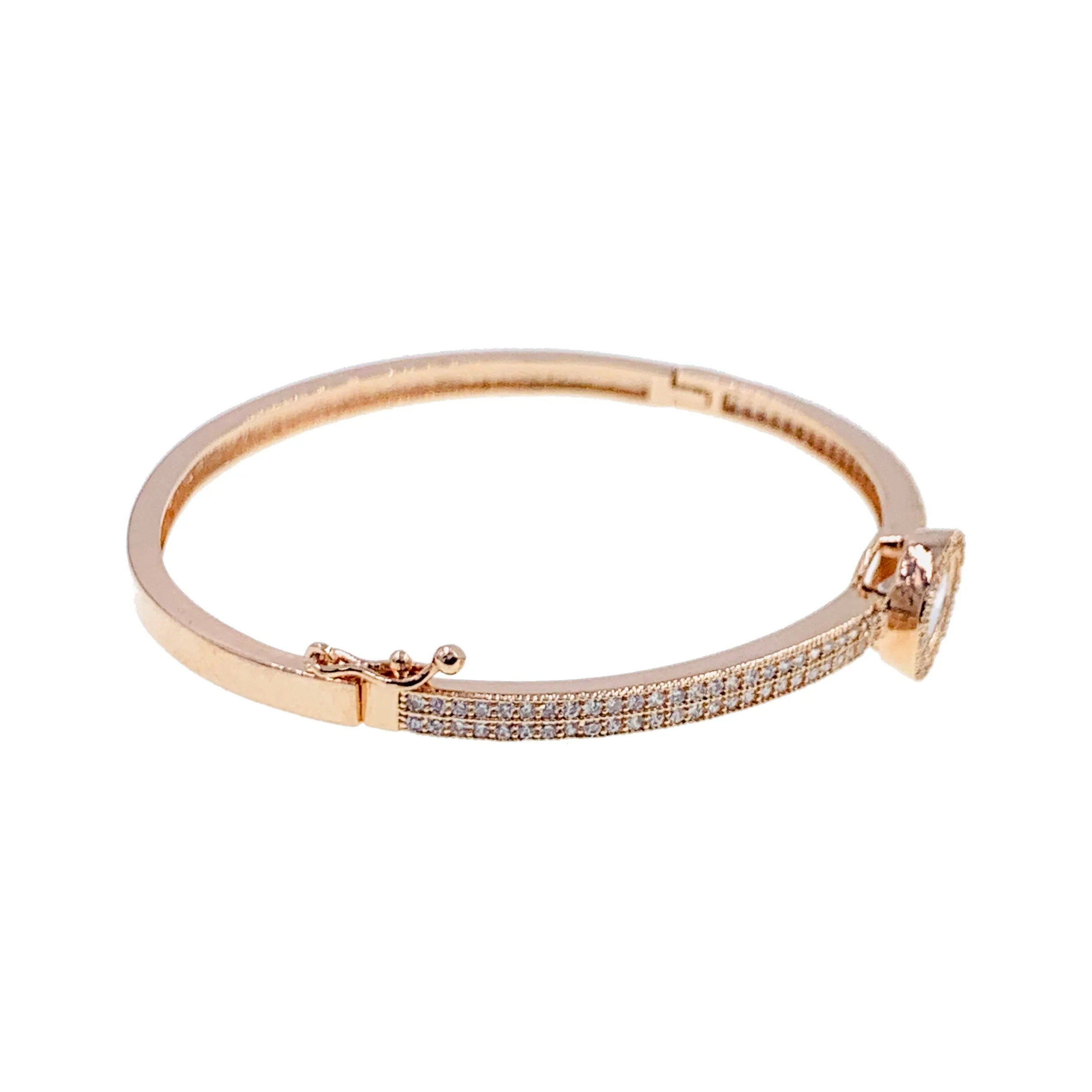 Polly Cubic Zirconia Bangle Bracelet