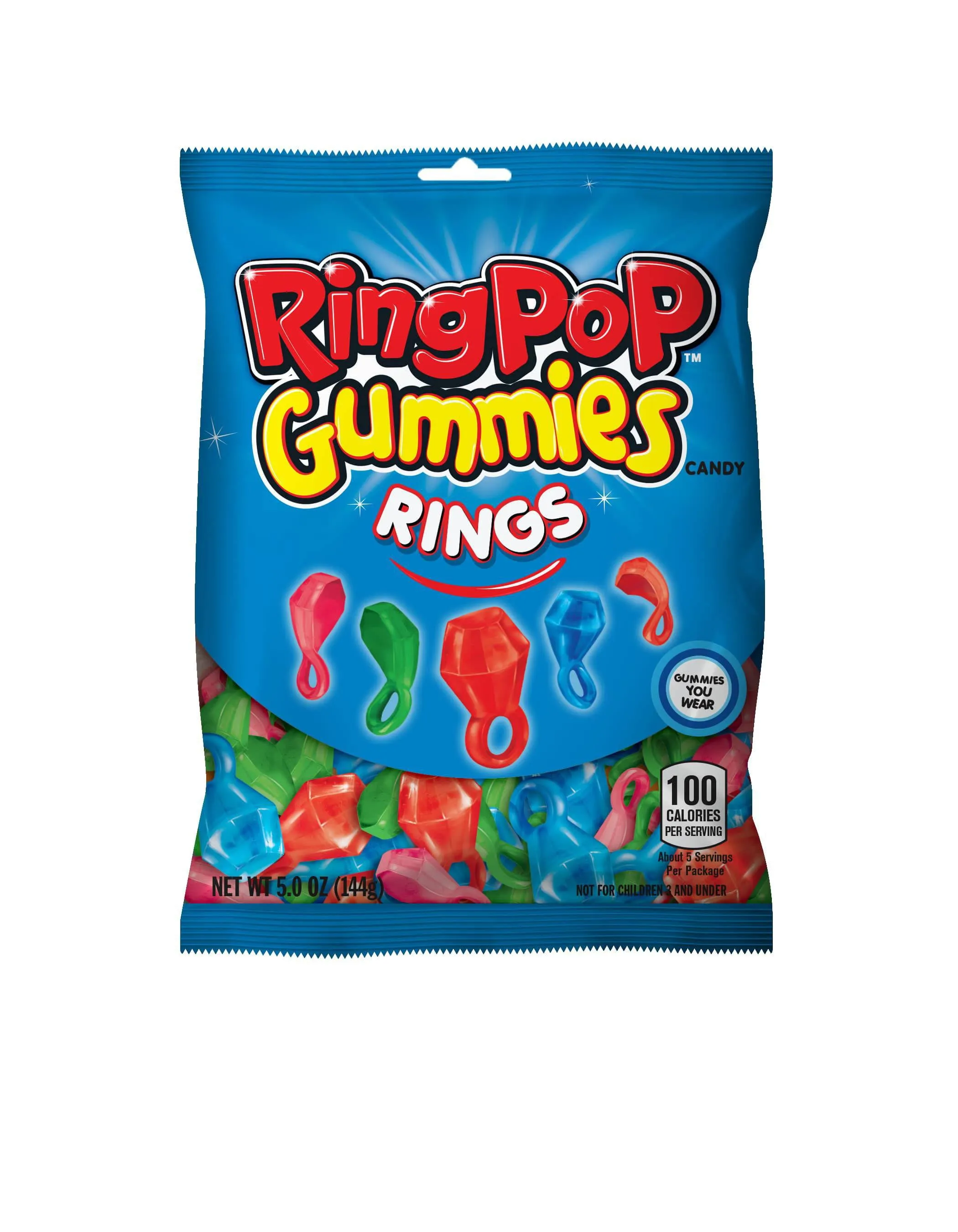 Ring Pop Gummy Rings 5oz