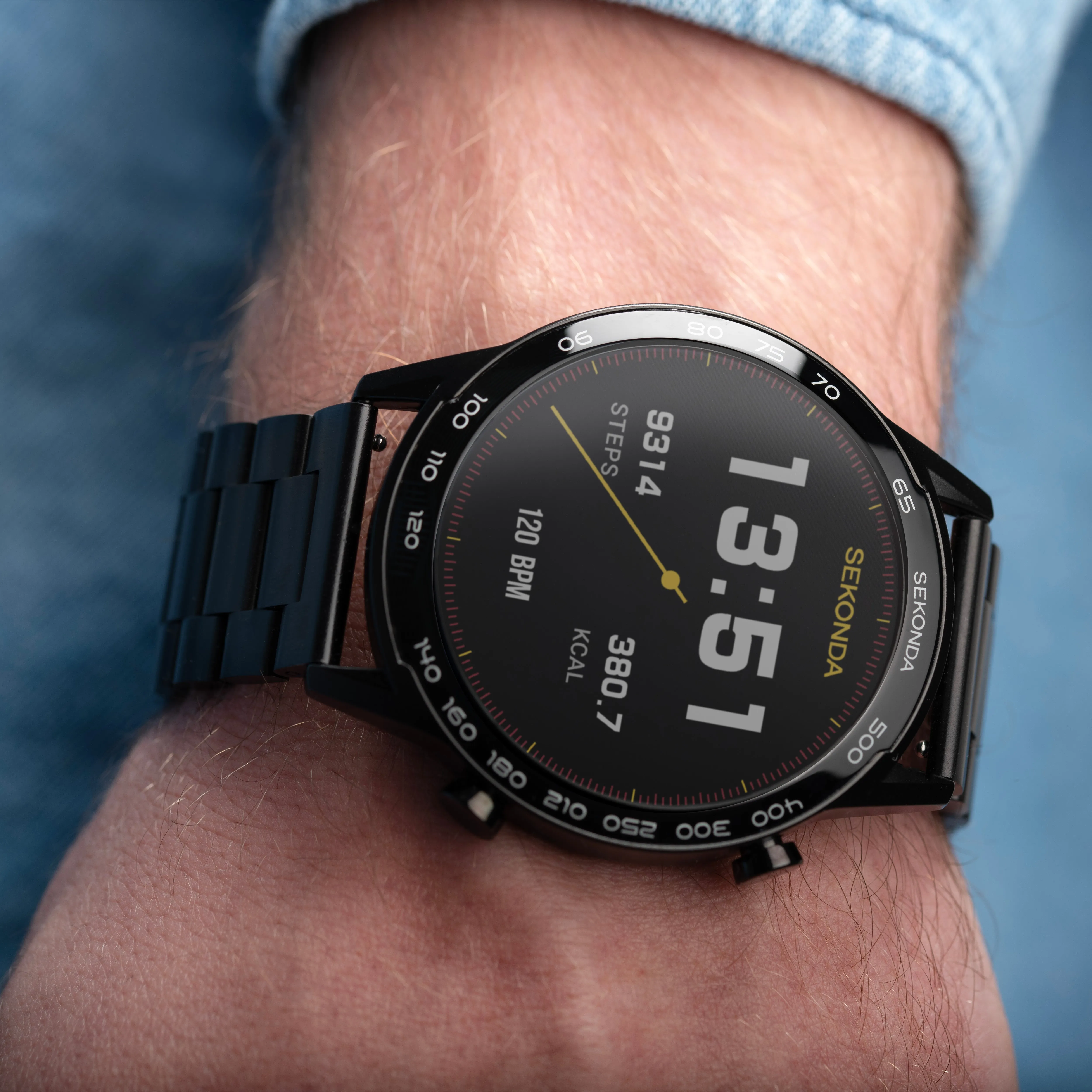 Sekonda Smart Active  LCD Black Watch - SK30226