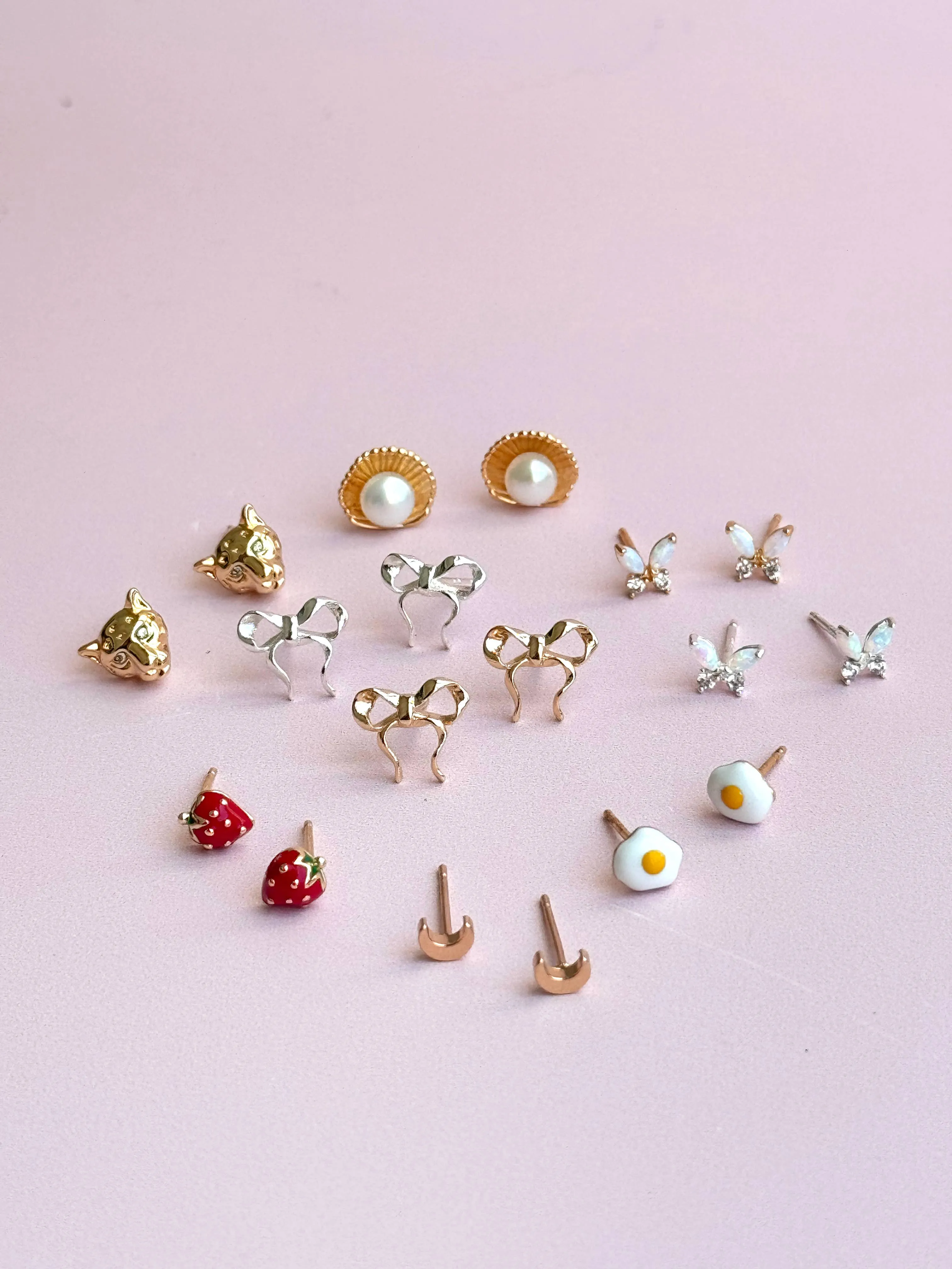 Shell & Pearl Studs